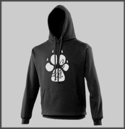 Husky in Paw Hoodie